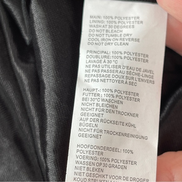 Nasty Gal Collection Black & White Star Print Ruffle Mini Skirt Plus Size 20 - Picture 8 of 8